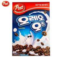 ?พร้อมส่ง OREO CEREAL ซีเรียลโอริโอ้ จากเกาหลี ขนาด 250 กรัม รส ORIGINAL