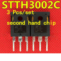 3ชิ้น/ล็อตมือสองไดโอดกู้คืนเร็ว STTH30W02CW STTH3002C 30A200V