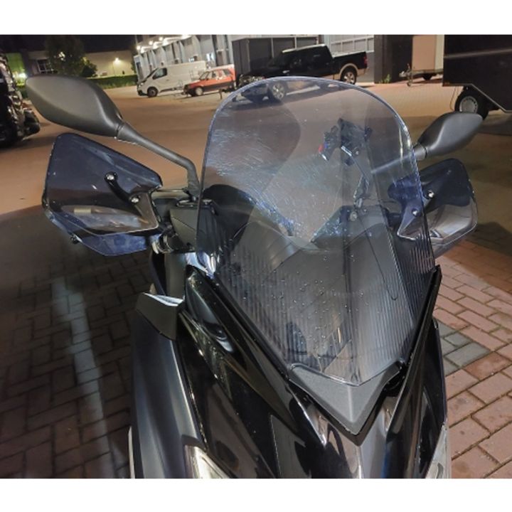 ยามาฮ่า-xmax400-xmax250-xmax300สำหรับยามาฮ่าอุปกรณ์เสริมรถจักรยานยนต์2017-2019แฮนด์การ์ดกระจกบังลมมือจับป้องกันลม