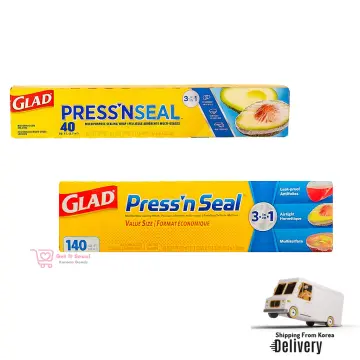 Glad Press N Seal Plastic Wrap, 2 Pack/140 Sq. ft.