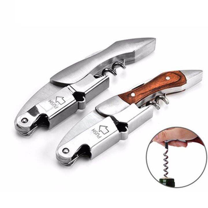 wood-handle-wine-opener-screw-corkscrew-multifunction-bottle-tools-beer-openers