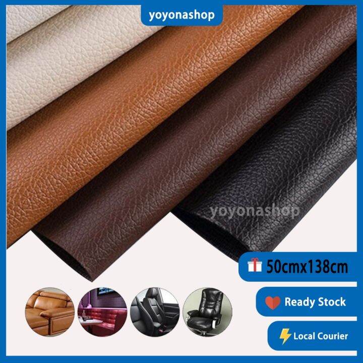 Ready Stock】PVC Leather Repair Self Adhesive sofa patch Fabric Repair