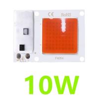 ชิปหลอดไฟ Cob Grow Led สเปกตรัมเต็มรูปแบบ Ac 110V 220V 10W 20W 30W ไม่มีโปรแกรมควบคุมที่จำเป็นสำหรับการเจริญเติบโตดอกไม้ Grow ปลูกต้นกล้า