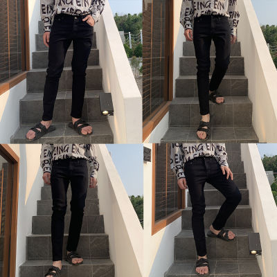 Golden Zebra Jeans กางเกงยีนส์ชายทรงเดฟสีดำไซส์เล็กไซส์ใหญ่ ส่งเปลี่ยนฟรี(27-44 นิ้ว)