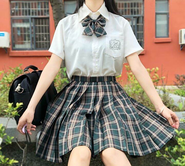 Ji Xia jk [Matsumoto Mori] Spot original girl plaid skirt Japanese plaid skirt pleated skirt ...