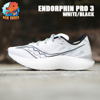 [TOP CLASS] รองเท้าวิ่ง Saucony - Endorphin Pro 3 S20755 11 สี  ขาวดำ พื้นคาร์บอน carbon plate ของแท้แน่นอน