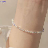 ?【Lowest price】SUTAI สร้อยข้อมือเชือกบางสำหรับผู้หญิงกำไลข้อมือแฟชั่นใหม่ทำด้วยมือ