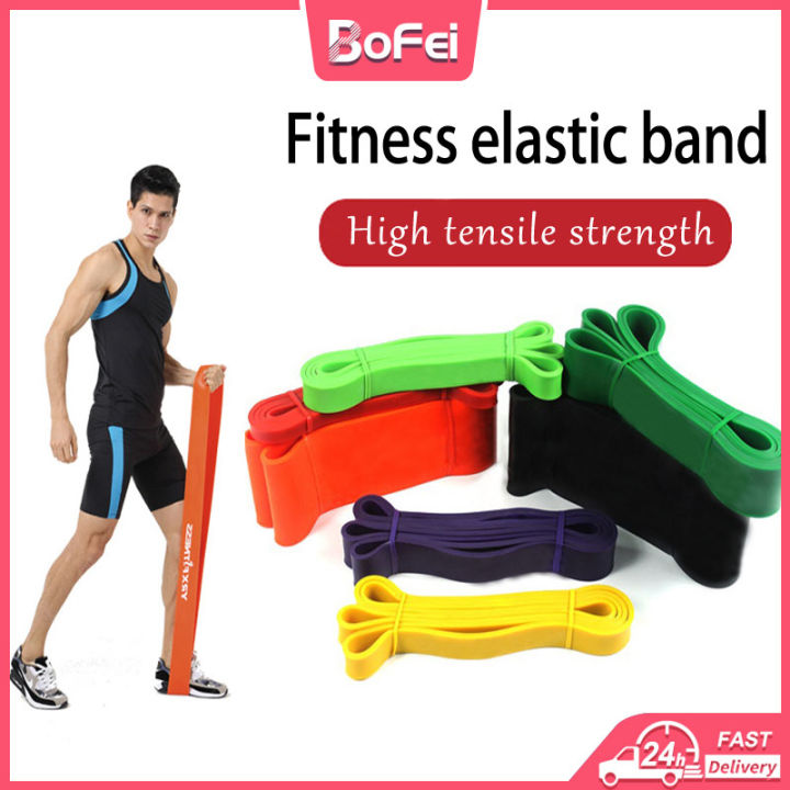 Yoga Pull Up Resistance Bands Exercise Loop Band Elastic Strap For