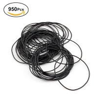 ：》《{ 950Pcs 0.5Mm/0.6Mm Dia Ruer O Ring Waterproof Round Watch Back Gasket Ruer Washers Set Watch Repair Tool 12-30Mm