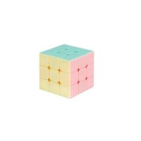 LALOVE 3X3 Magic Cube Macaron Color Magic Cube สำหรับเด็กผู้ใหญ่3X3 Magic Cube,เกมสมอง,เล่นของเล่นสำหรับเด็ก,ของขวัญคริสต์มาสสำหรับเด็กหญิงและเด็กชาย