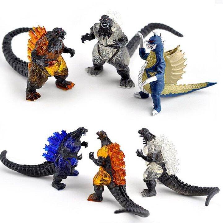 godzilla-มอนสเตอร์-mechagodzilla-trendmaster-gigan-anguirus-10ตัวเลขตุ๊กตาต่อสู้-มิถุนายน