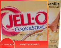 (แพ็ค3)Jell-o Cook &amp; Serve Vanilla 130g