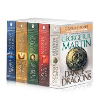 Song Of Ice And Fire 1-5ทั้งชุด Of A Song Of Ice And Fire Power เกมออฟโธรน1-คอลเลกชันต่างประเทศผู้ขายที่ดีที่สุด