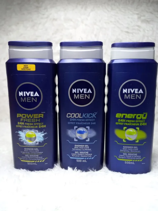 NIVEA MEN'S SHOWER GEL 500ML Lazada PH