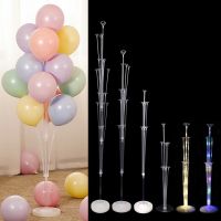 【LZ】♟♤❏  Suporte De Balão De Aniversário Suporte Suporte De Balão Tubos De Vara Decoração De Festa De Casamento Crianças Baby Shower