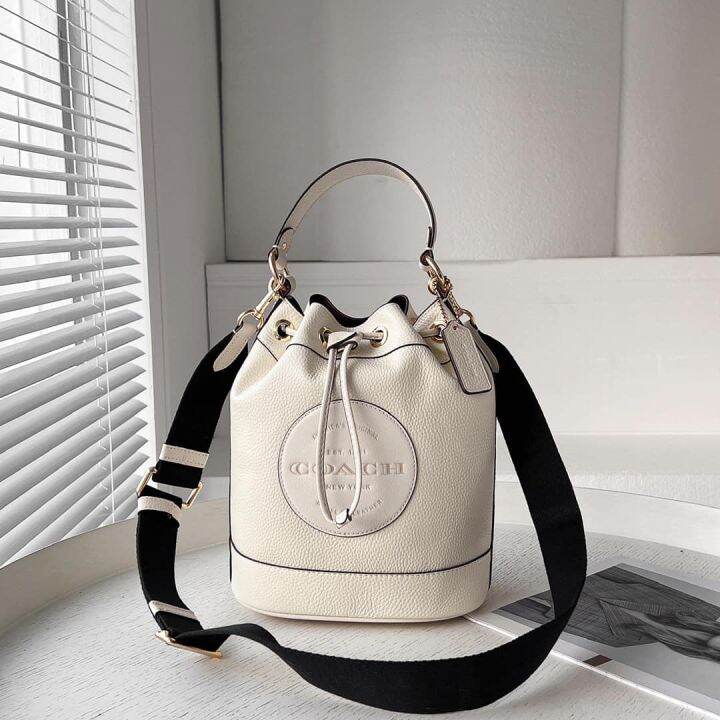 SALE! DEMPSEY DRAWSTRING BUCKET BAGCHALK Lazada PH