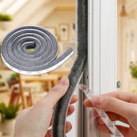 Self Adhesive Door And Window Sealing Strip Glass Boor Bottom Windbreak Window Door Sound insulation 5Meters Decorative Door Stops