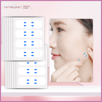 40PCS Waterproof V Shape Face Lift Sticker Adhesive Tape V Shape Chin Makeup Tighten Lifting Chin Face Sticker Invisible Breathable Chin Lift Tool Bea