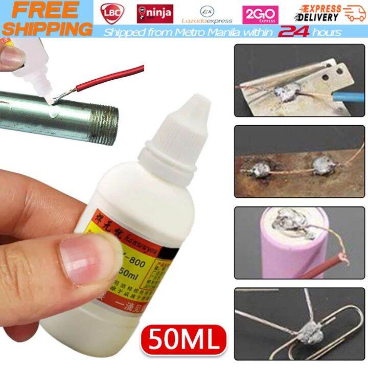 【Local Warehouse】50ml Soldering Flux Stainless Steel Solder Paste