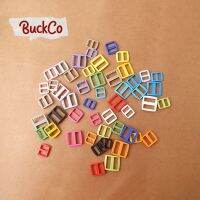 【CW】∈  15mm20mm25mm high quality colorful spray paint plastic buckle Tri-Gild accessories suitable for backpack with pet collar