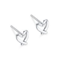 LOEWE ROM genuine 2023 ear piercing 999 sterling silver earrings womens anti-blocking ear bone needles sleep without picking 2023 new trendy earrings Mori