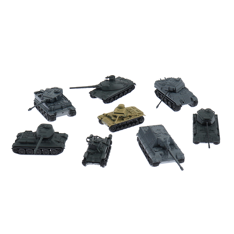 4D Sand Table Plastic Tiger Tanks Toy 1:144 World War II Germany*Panther Tank BE 