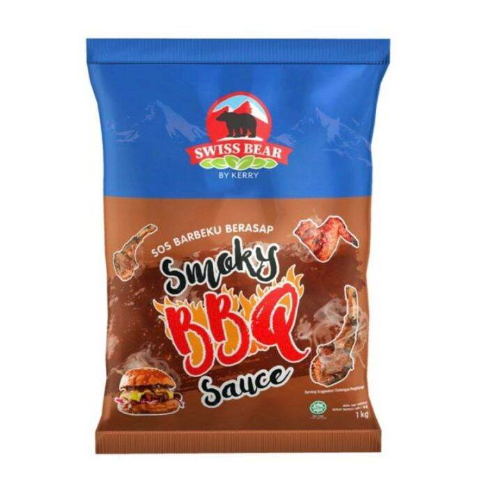 Swiss Bear Smoky BBQ Sauce Halal 1kg Lazada