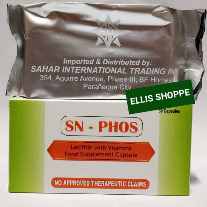 SN Phos Essential Phospholipids Lecithin with Vitamins Food