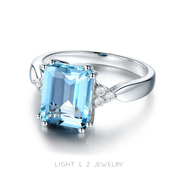 light-amp-z-ขายดีแหวนสี่เหลี่ยมสีฟ้าอ่อนหรูหราของผู้หญิงเครื่องประดับภาพพิมพ์คราแพซแบบฝังวินเทจ