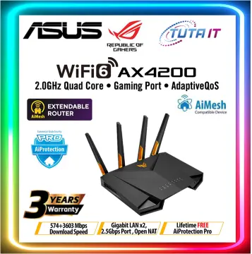 ASUS TUF GAMING Pro AX4200Q Gigabit WiFi 6 2.4G 5G Wireless Router 4200Mbps