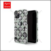 Fornasetti Face กรณีโทรศัพท์มือถือ iPhone 14 Pro Max / iPhone 13 Pro Max / iPhone 12 Pro Max / iPhone 11 Pro Max / XS Max / iPhone 8 Plus / iPhone 7 plus กรณีป้องกันคอมพิวเตอร์ตก 104