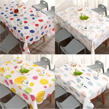Mua Miếng kính trải bàn nhựa PVC trong suốt loại mềm dẻo và dày, chống thấm  - khổ 1,2m - 60cm x 1,2m tại Kệ Văn Phòng HTD | Tiki