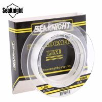 SeaKnight เอ็นตกปลาฟลูออโรคาร์บอนวัสดุจากญี่ปุ่น100% คาร์บอนไฟเบอร์ผู้นำเส้นบิน3-100LB เอ็นตกปลาคาร์พจมอย่างรวดเร็ว50ม./100ม.