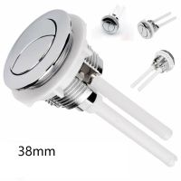 Toilet Dual Flush Button Universal Round Head Button Plastic Tank Push Switch For Cistern Bathroom Toilet Accessories 38mm Toilet Covers