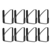 8Pack Stainless Steel Tablecloth Clips Black Picnic Tablecloth Clips Adjustable Anti-Skid Fixed Clip Table Cloth Holder