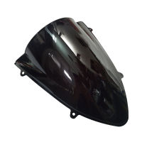 For Kawasaki Ninja250 Ninja 250 08-09-10-11-12 2012 High Quality Black Windshield Motorcycle Bubble Windscreen Wind Deflectore