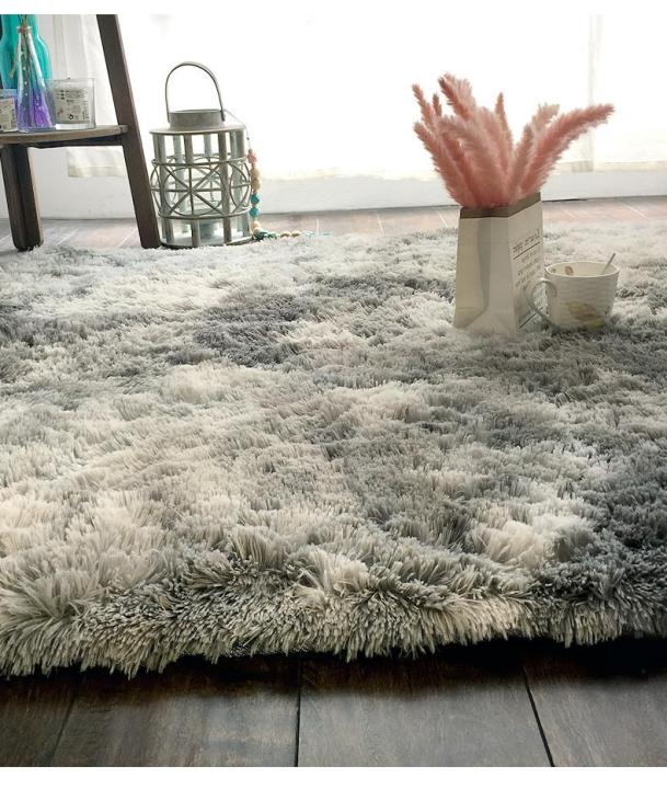 carpet-rugs-พรมปูห้องนอน-พรมปูพื้นขนนุ่มกันลื่น-พรมปูห้องนอน-พรมปูพื้นห้อง-พรมขนนุ่มทูโทน-60-120cm