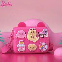 Original Barbie Accessories Backpack Fashion Shoulder Bags Baby DIY Cartoon Waterproof Outdoor Handbag For Girls Children Gift