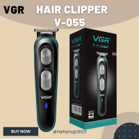 VGR  ปัตตาเลี่ยนไร้สาย รุ่น V-055 ตัดผม แกะลาย กันขอบ  Hair Trimmer (มีสินค้าพร้อมส่ง)