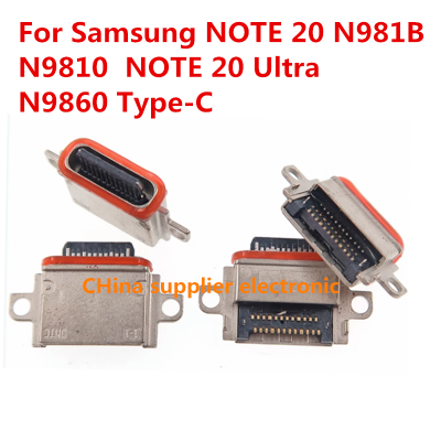 10ชิ้น-200ชิ้นสำหรับ Samsung NOTE 20 N981B N9810หมายเหตุ20อัลตร้า N986B N9860ประเภท-C USB ชาร์จท่าเรือค่าใช้จ่ายพอร์ตซ็อกเก็ตแจ็ค