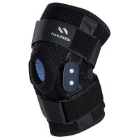 【hot】！ 1Pcs Hinged Knee Support Brace Adjustable Compression Protector Patella Wrap Stabilizer for Joint Pain