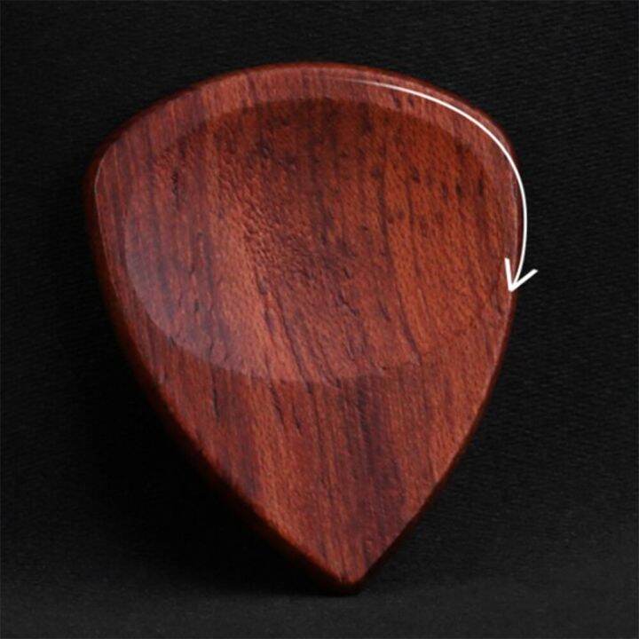 1pcs-thickness-2-5mm-acoustic-guitar-plectrum-guitar-accessories-ebony-folk-handmade-plectrum-electric-guitar-heart-plectrum-guitar-bass-accessories