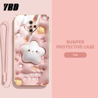 YBD2023เคส3Dใหม่เคสโทรศัพท์สำหรับหญิงสาวน่ารักลูกกวาดสำหรับ Vivo S1 Pro เคสกล้องแม่นยำเคสโทรศัพท์ยอดนิยมที่ครอบรูปแบบน่ารักพร้อมสายแลนยาฟรี