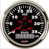 GPS Speedometer For Ship Marine Car Instrument Gauge With GPS Location For Boat 9-32v Install Hole Diameter 85mm Knots Or Mile/