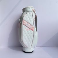 HONMA Branded Womens Girls Golf Standard Stand Bag Professional Practice 6 Holes Waterproof Pu Leather High Capactity Light Weight Golf Clubs Bag