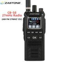 J93 Zastone CB-58เครื่องจับที่รับส่งวิทยุ27Mhz CB วิทยุสมัครเล่น4W 12V ทั้งหมด240 CB ช่อง26ถึง27Mhz 4000Ham