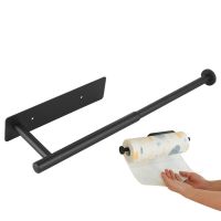 Under Cabinet Paper Towel Holder Tissue Holders Paper Towel Rolls Rack Multi-Functional Thickened Wall Mounted Holder For