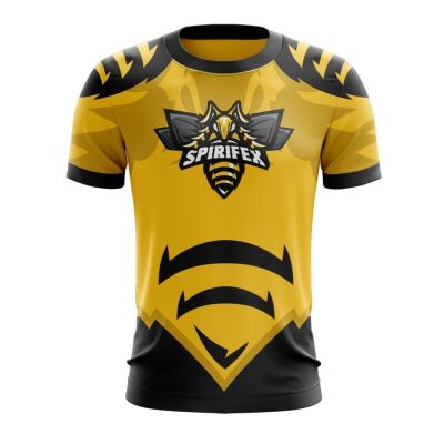 Vivid Colors Custom Made Esports Jersey Best Quality Sublimation Gaming Jersey