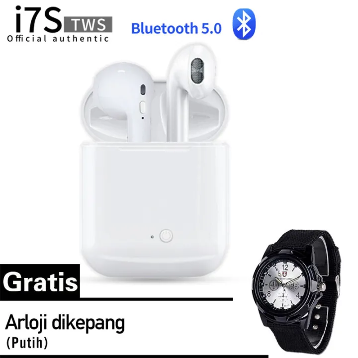 [Jam tangan Braided gratis] Handsfree/Headset/Earphone Bluetooth
