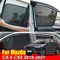 For Mazda CX-8 CX8 2019 2020 2021 Car Sun Visor Accessori Window Cover SunShade Curtain Mesh Shade Blind Custom m Fit